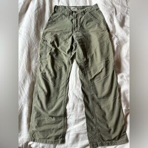 Carhartt Olive Green Cargo Work Pants